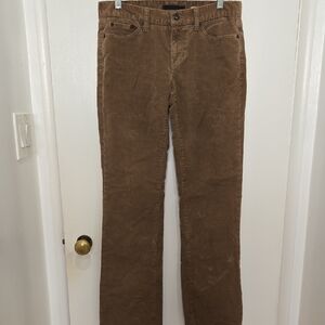 GAP Caramel Brown Boot Cut Western Cowgirl Festival Corduroy Pants Sz 6